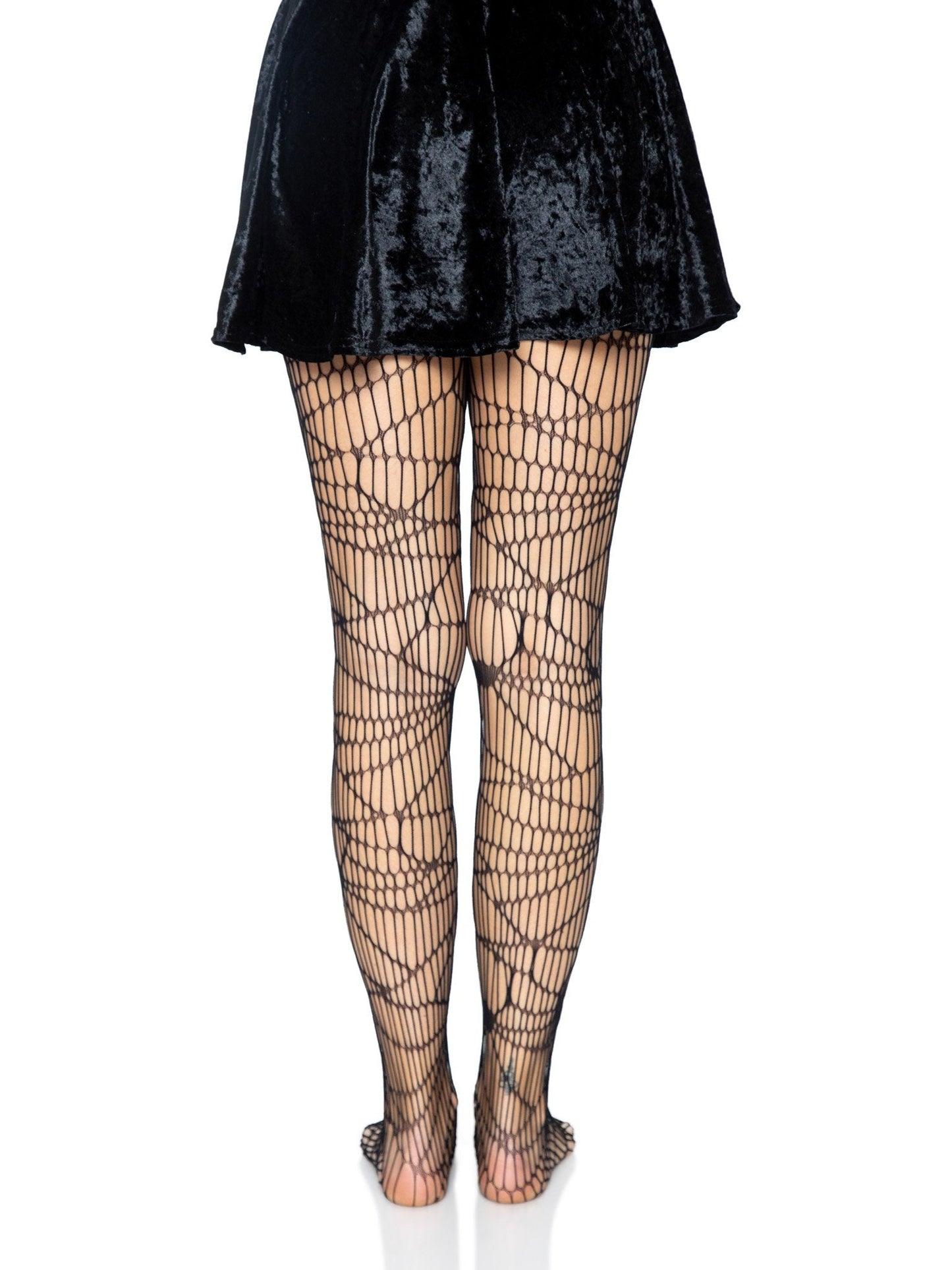 Distressed Net Pantyhose